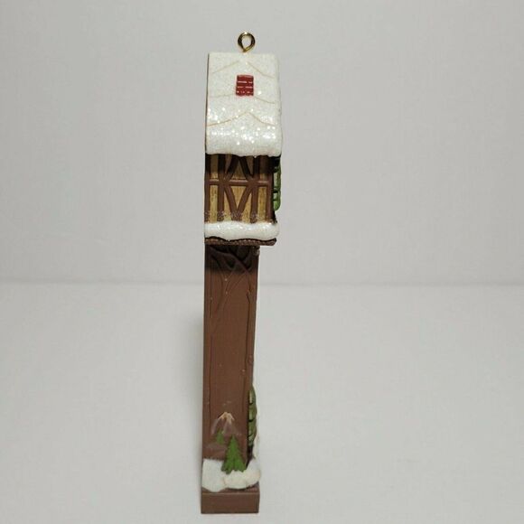 Hallmark Keepsake Christmas Ornament Santas Grandfather Clock 2014 Ornament Club - Picture 11 of 12